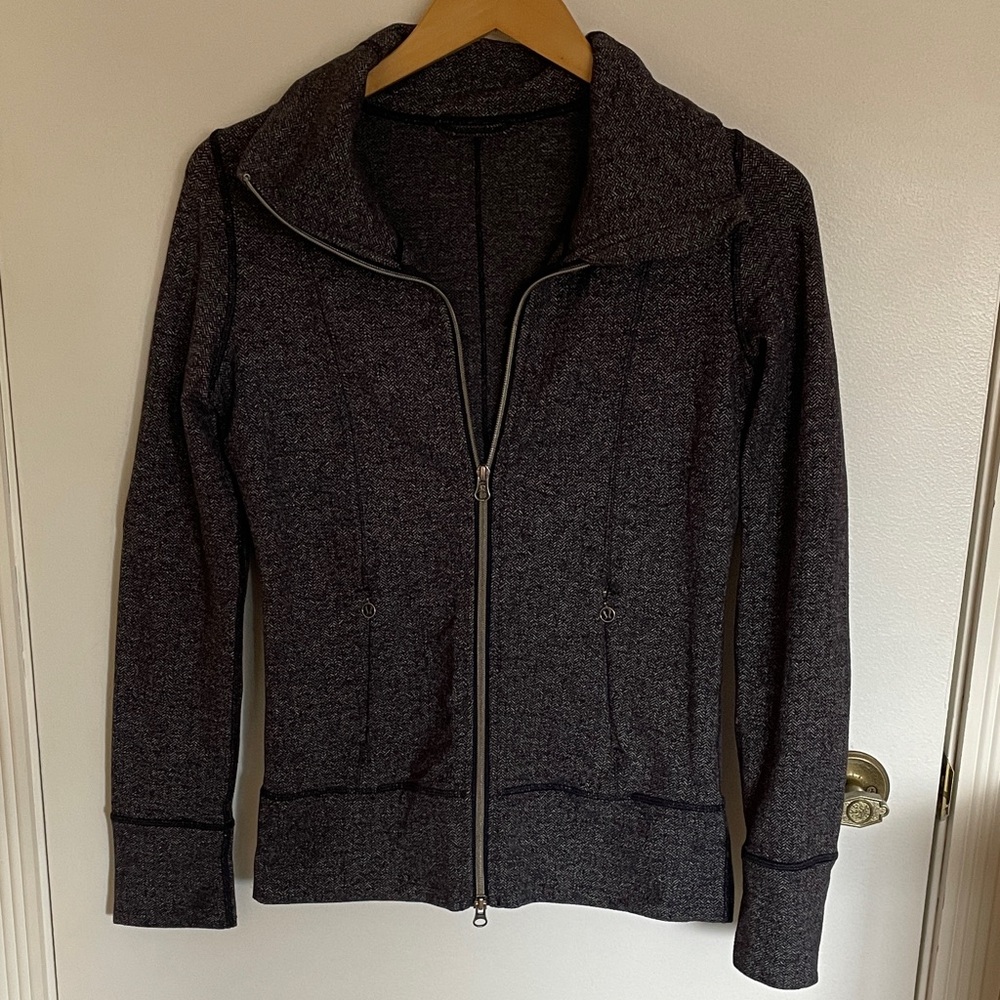 PTP 17” Lululemon Navy Zip-Up Jacket